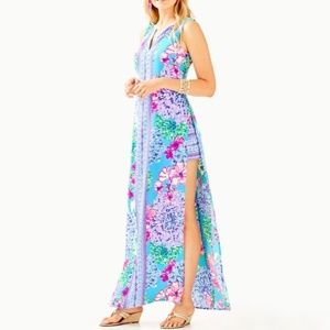 Lily Pulitzer Donna Maxi Romper size 6